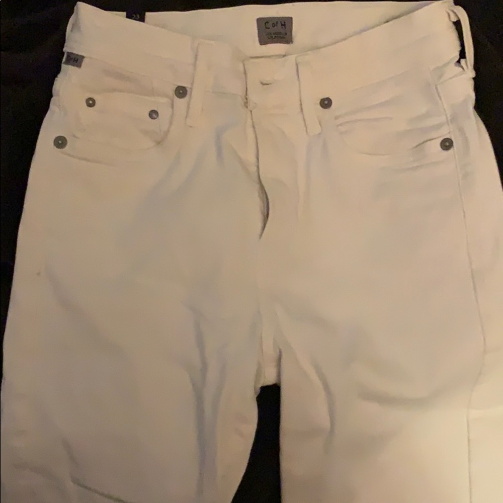 White jeans